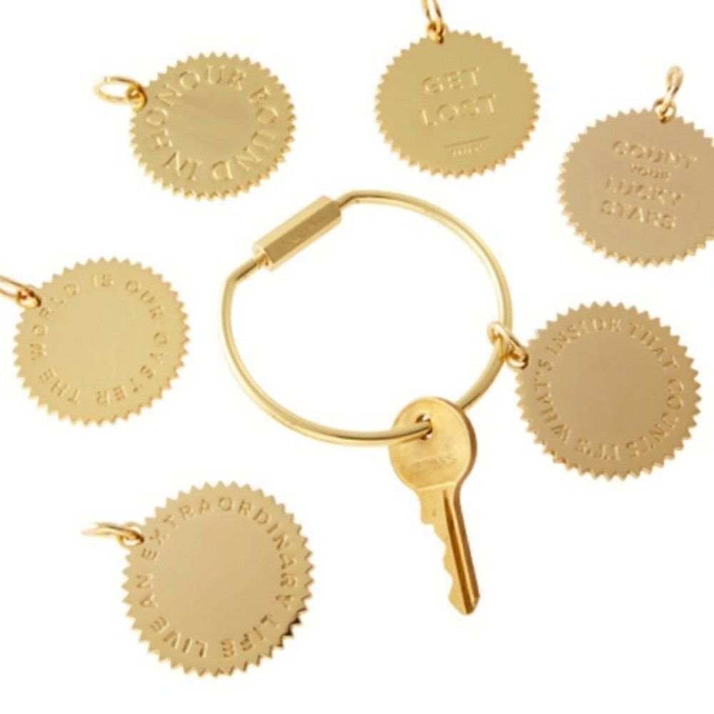 India Hicks Get a Grip Key Ring - New - Picture 3 of 5
